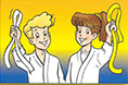 Remise de grades Baby Judo + cours parents-enfants
